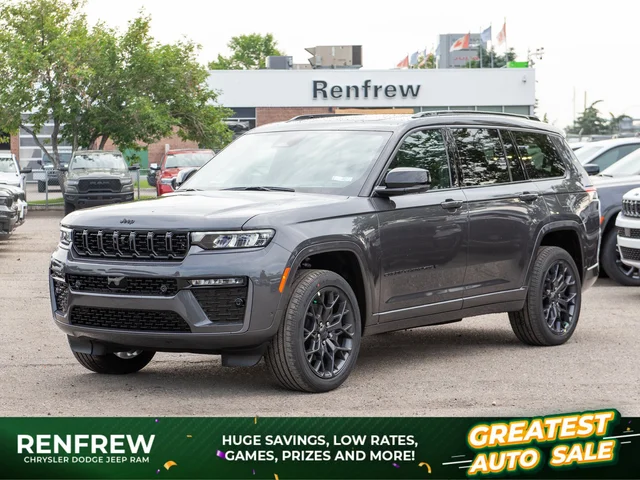 2026 Jeep Grand Cherokee L Summit* 4x4, Massage Seats, Night Vision, Trailer Tow Package