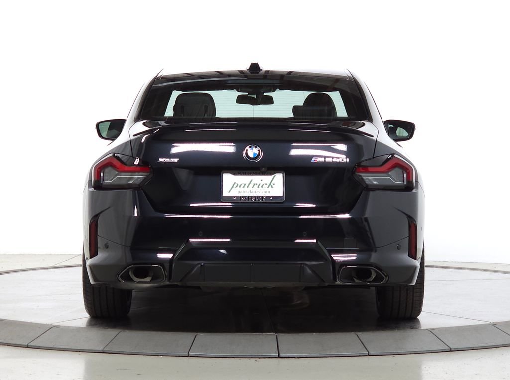Used 2026 Black Sapphire Metallic BMW M240i xDrive image 8