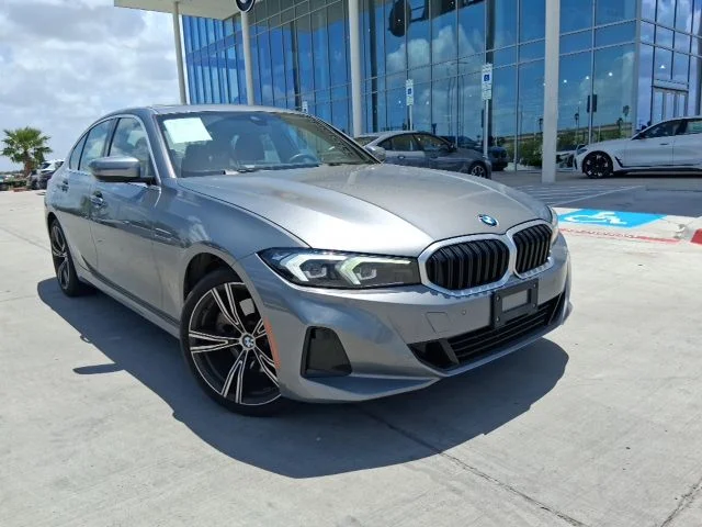 Used 2024 Gray BMW 330i image 1