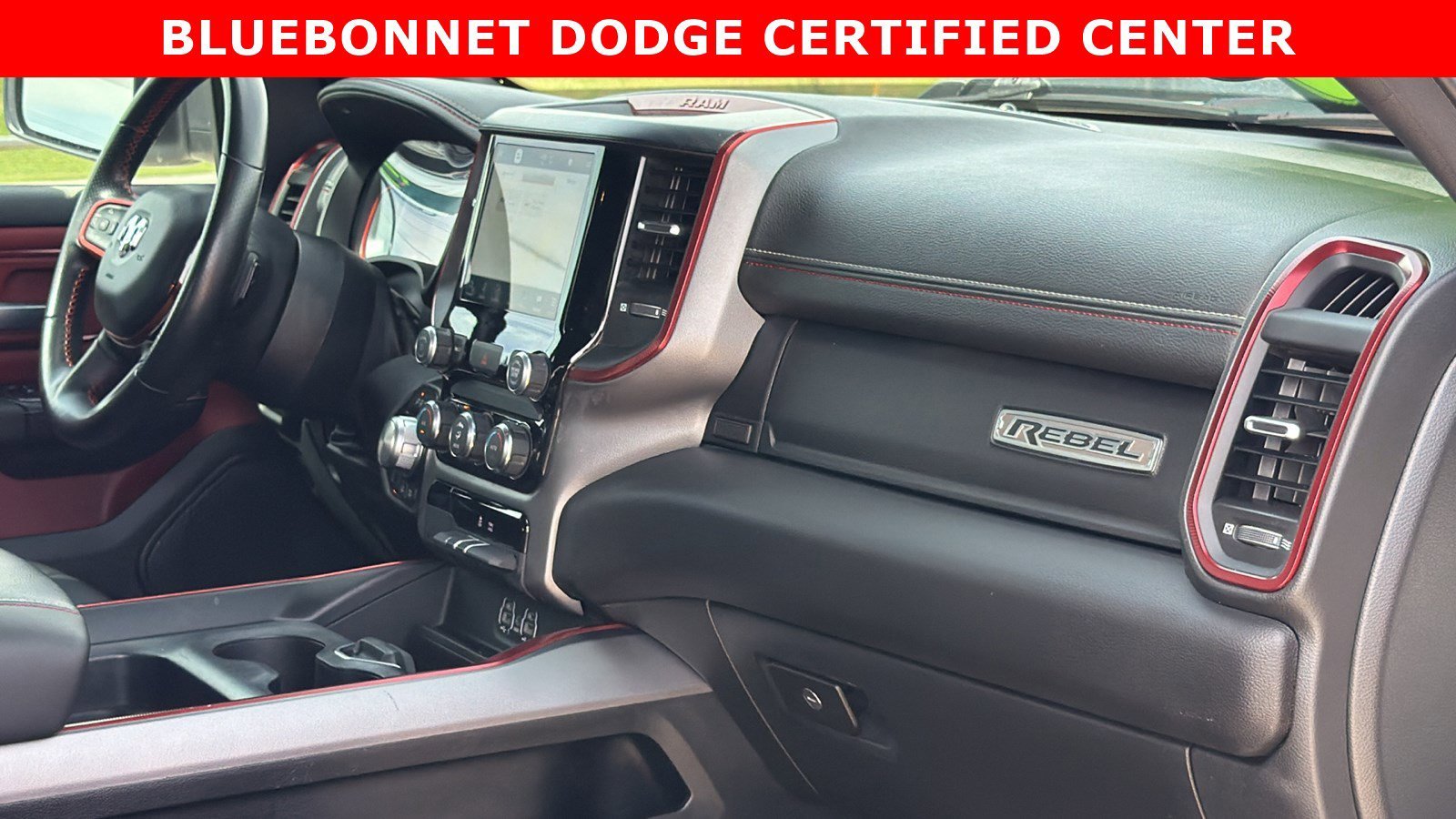 Used 2024 Bright White Clearcoat Ram Rebel image 28