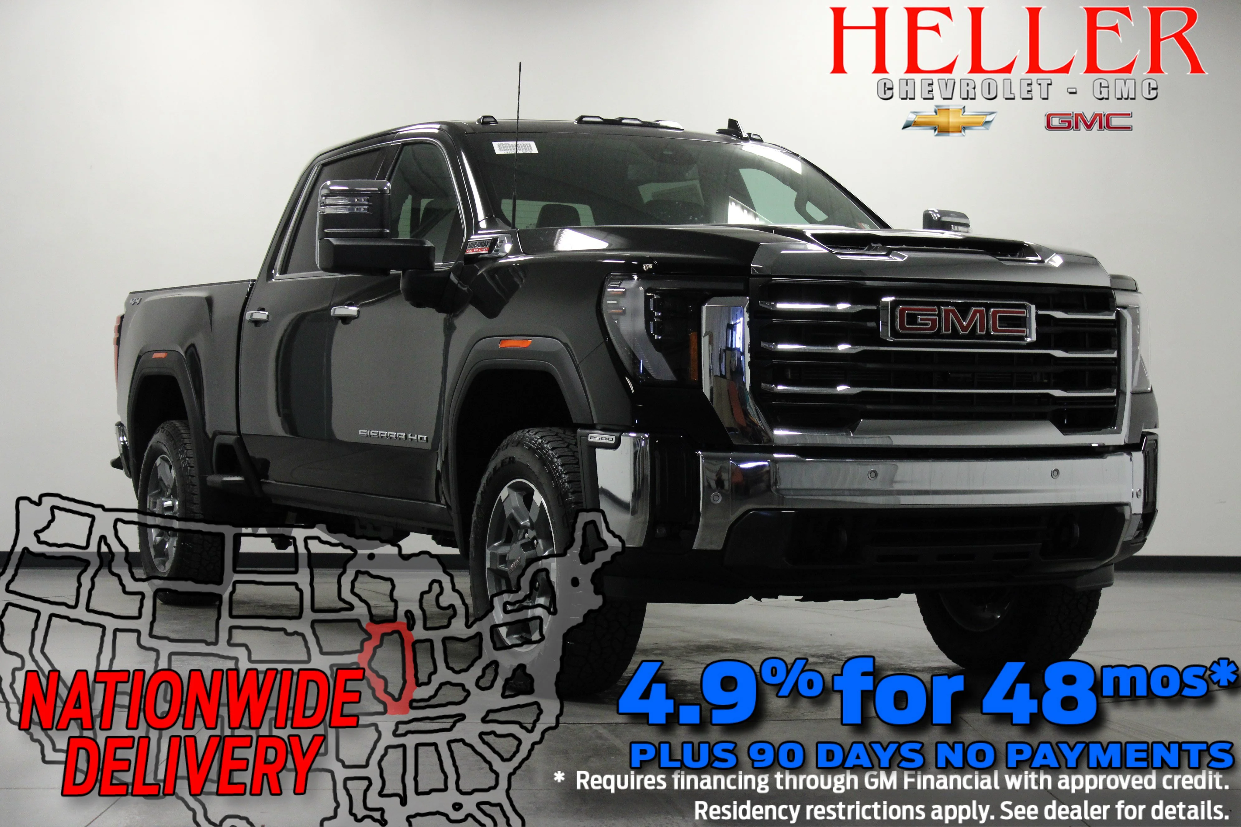 New 2026 Onyx Black GMC SLT image 1