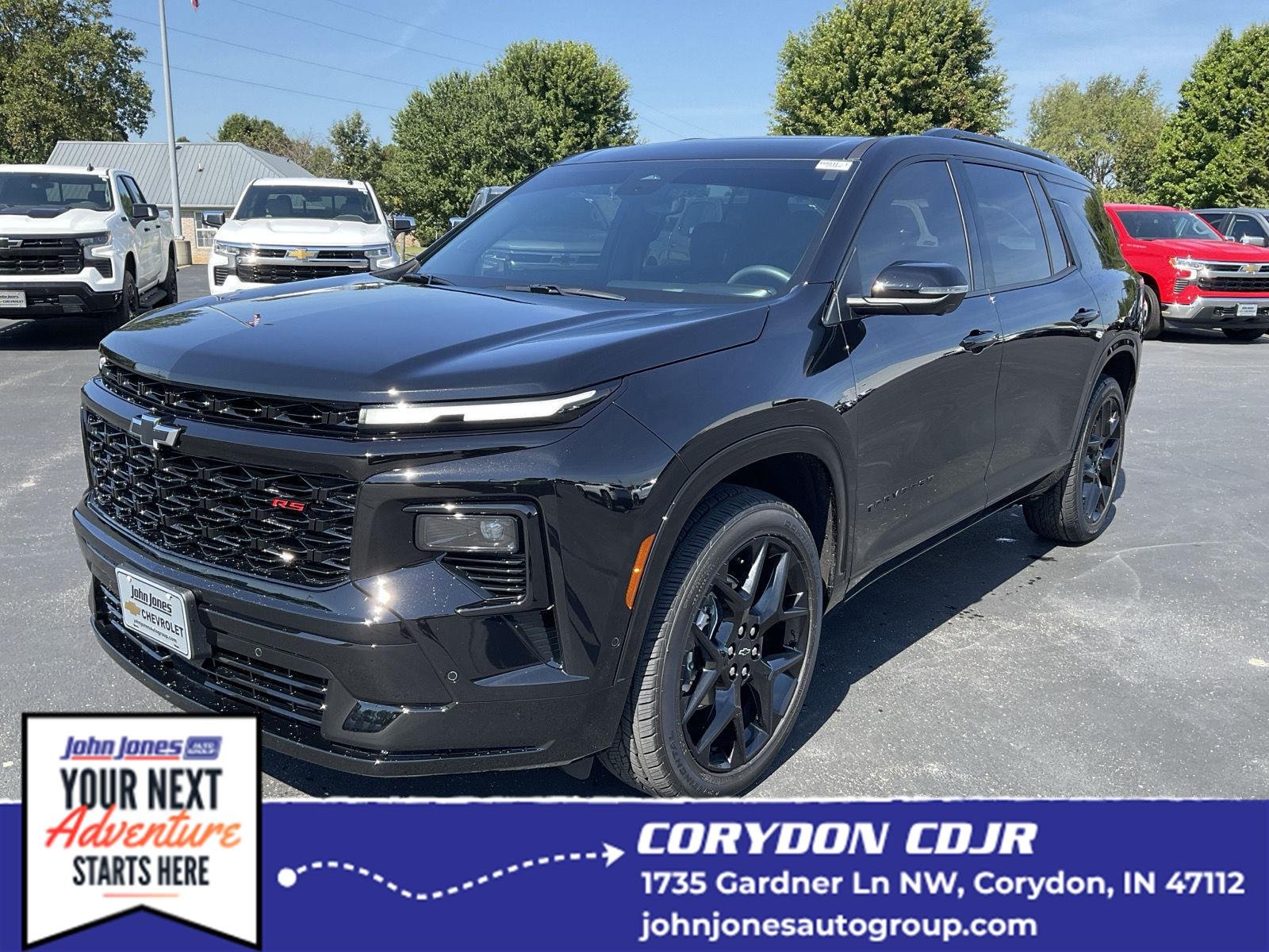 Used 2026 BLACK CHEVROLET AWD 4DR RS W/2RS image 1