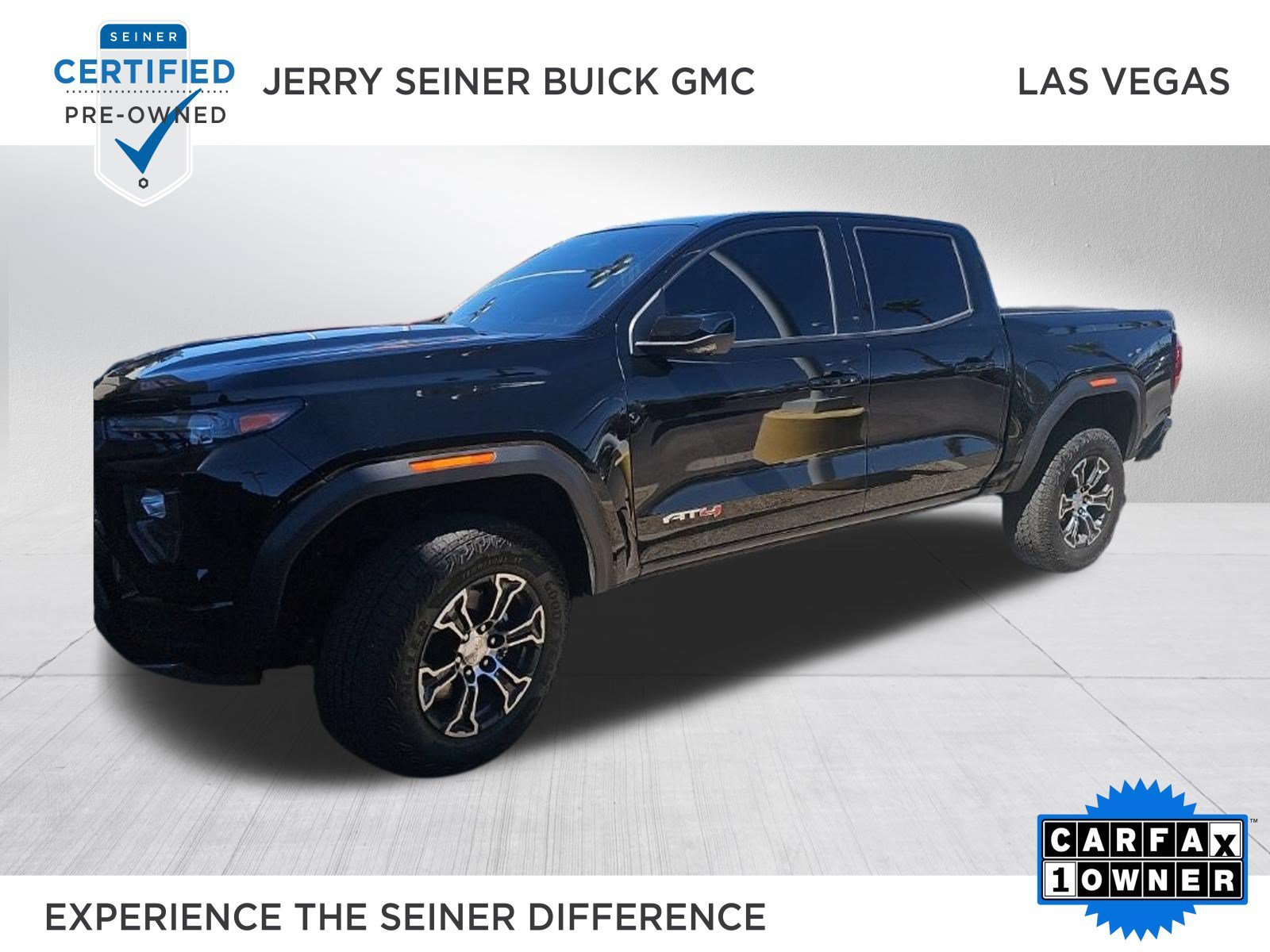 Used 2025 Onyx Black GMC AT4 image 1