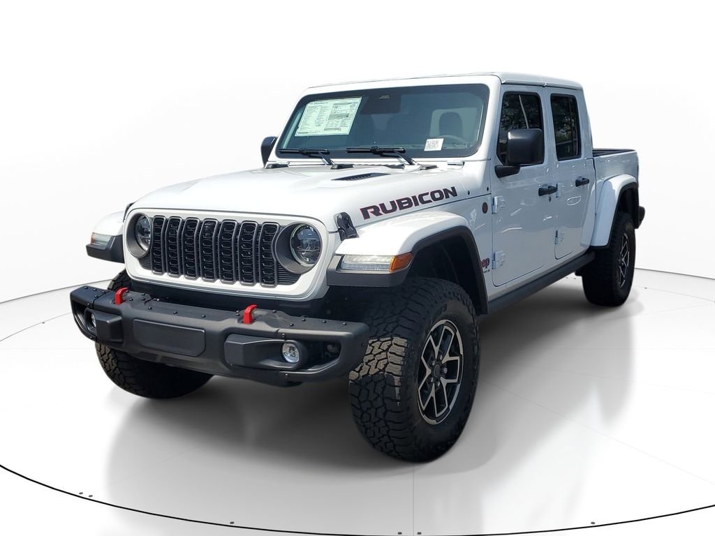 New 2026 Bright White Clear-Coat Exterior Paint Jeep Rubicon X image 1