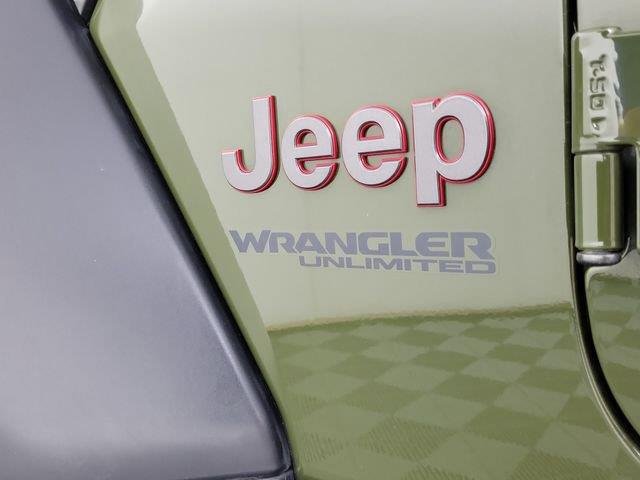 Used 2020 Sarge Green Clearcoat Jeep Rubicon image 8