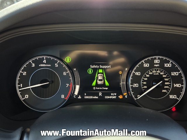 Used 2023 Platinum White Pearl Acura TECH image 46