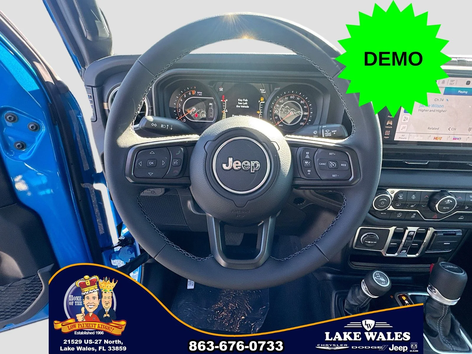 New 2026 Hydro Blue Pearl-Coat Exterior Paint Jeep  image 10