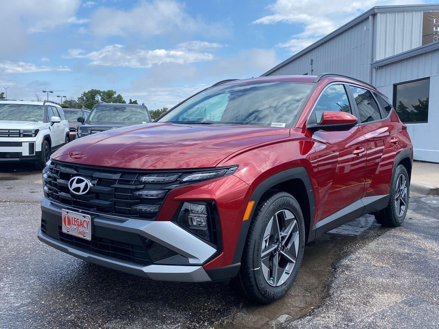 New 2026 Ultimate Red Hyundai SEL FWD image 1