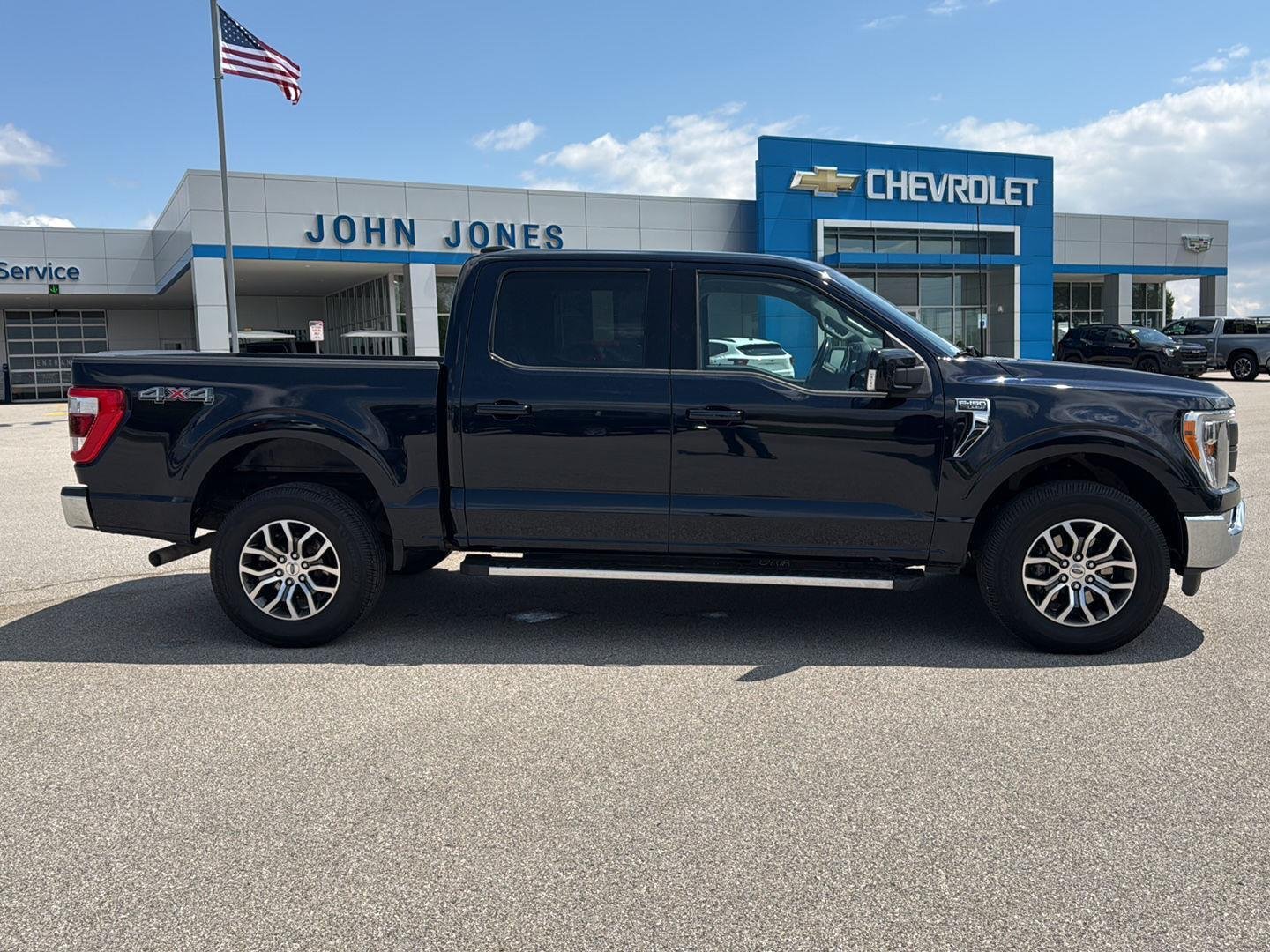 Used 2021 Antimatter Blue Ford LARIAT image 8