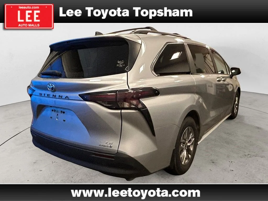 Used 2023 Celestial Silver Metallic Toyota LE image 5