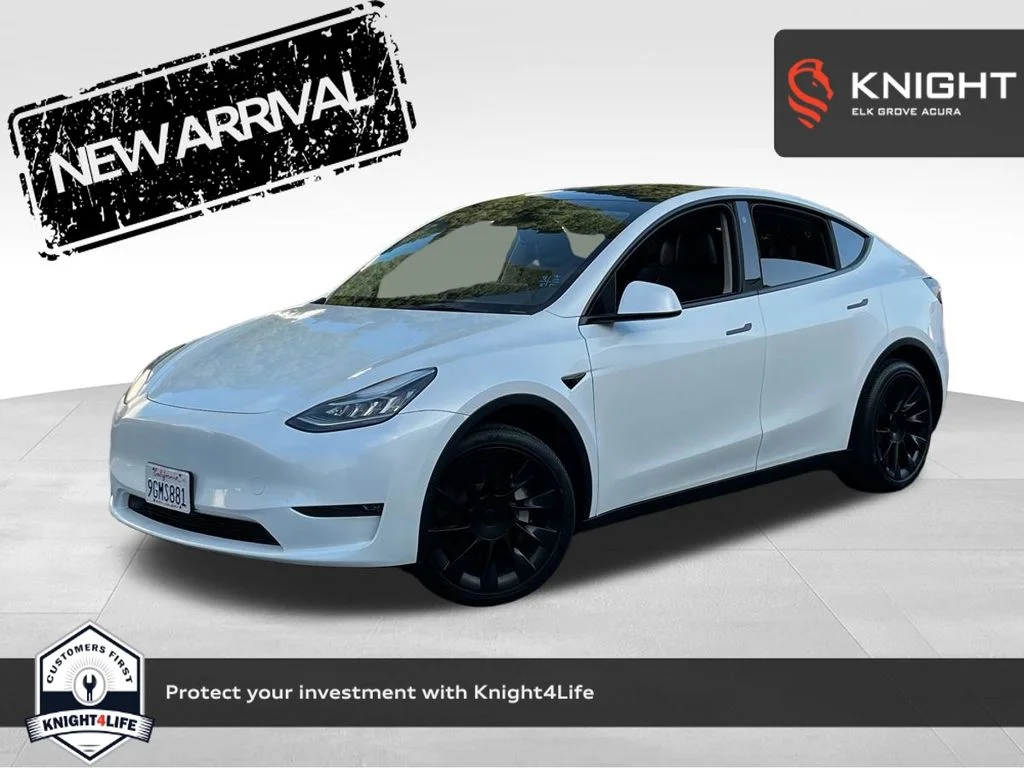Used 2023 Pearl White Multi-Coat Tesla Long Range image 1