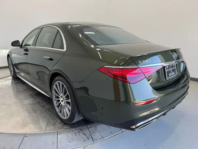 Used 2026 MANUFAKTUR Olive Metallic Mercedes-Benz S 580 image 9