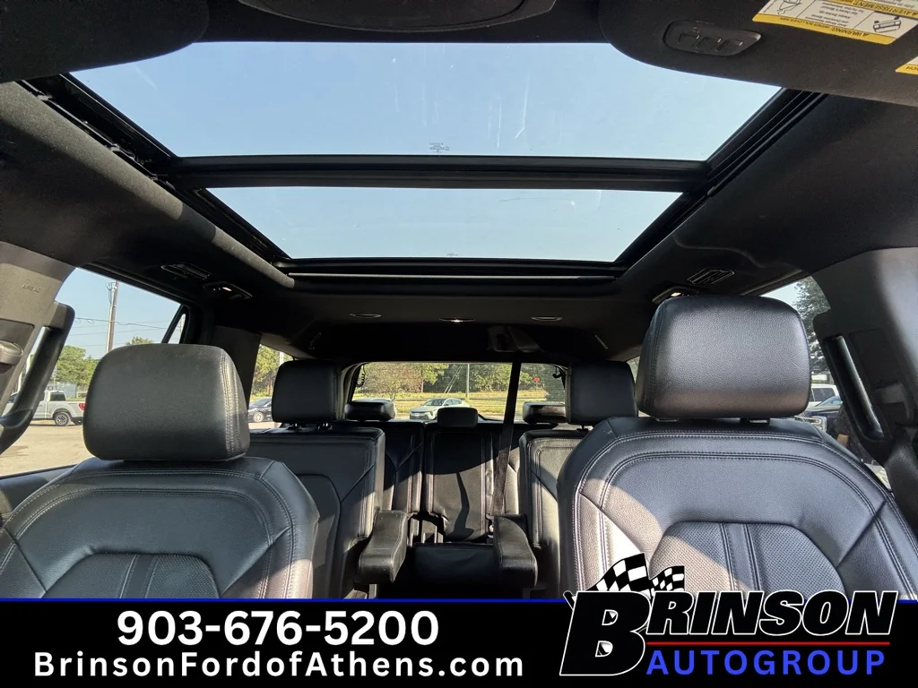Used 2021 Agate Black Metallic Ford Limited image 25
