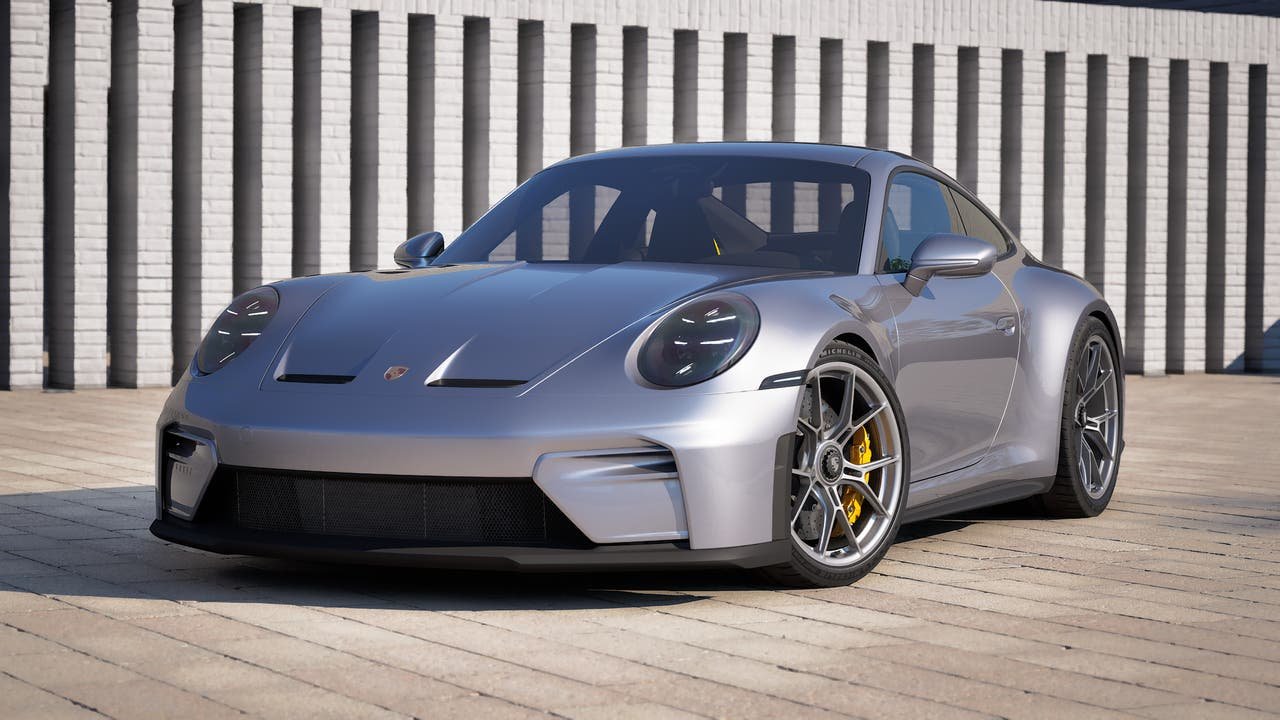 New 2026 GT Silver Metallic Porsche GT3 with Touring Package image 1