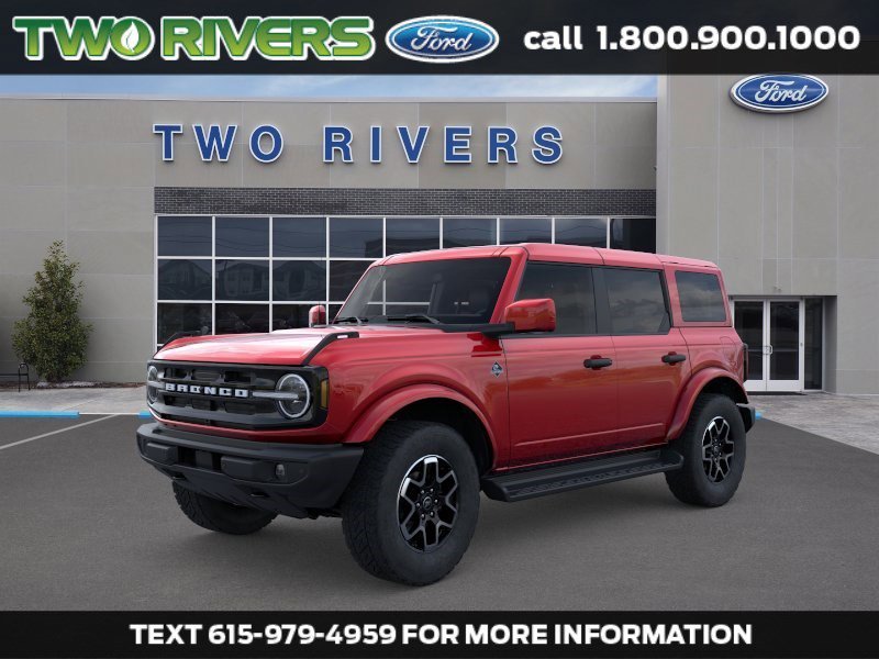 New 2026 Ruby Red Metallic Tinted Clearcoat Ford Outer Banks® image 1