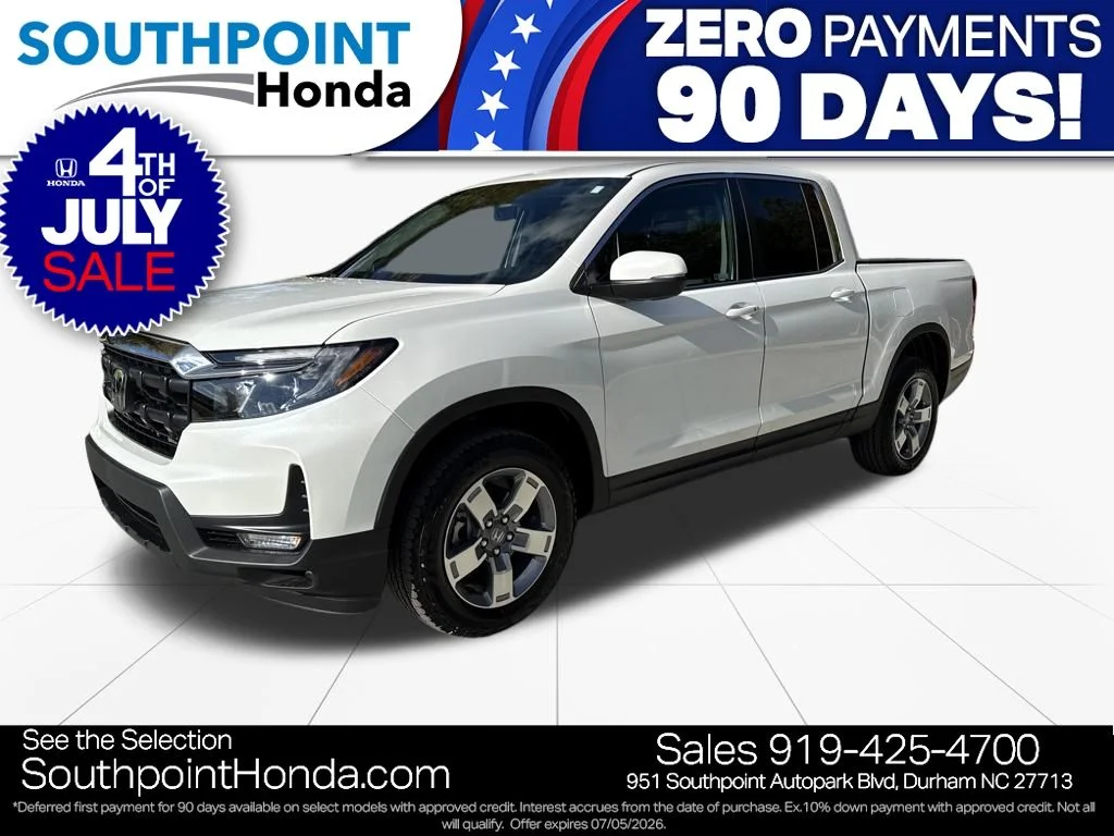 New 2026 Platinum White Pearl Honda RTL image 3
