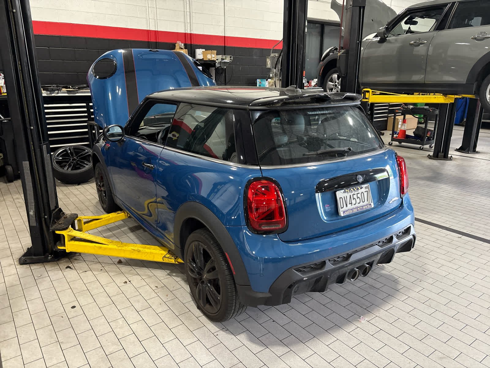 Used 2023 Island Blue Metallic MINI John Cooper Works image 6