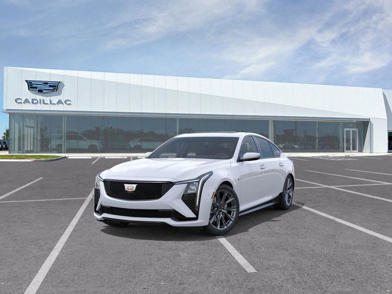 New 2026 Vibrant White Tricoat Cadillac Sport image 8