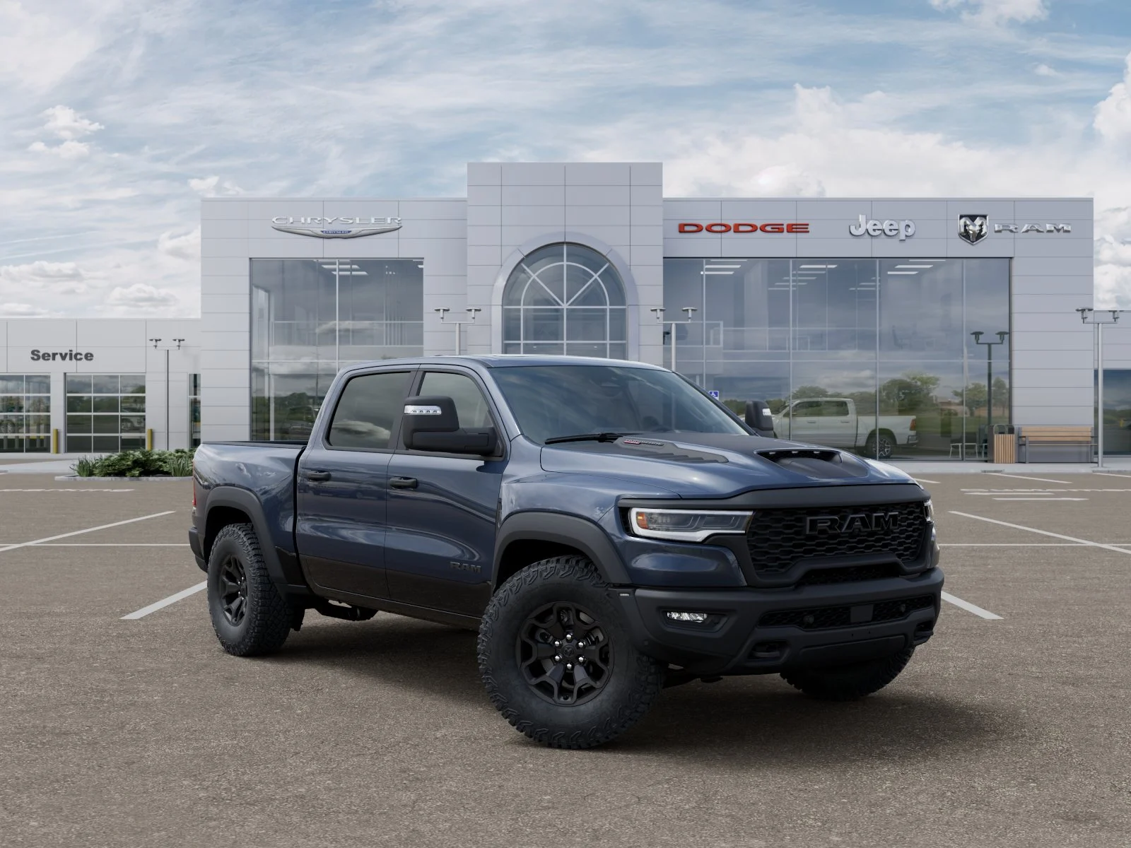 New 2026 Forged Blue Metallic Exterior Paint RAM RHO image 33