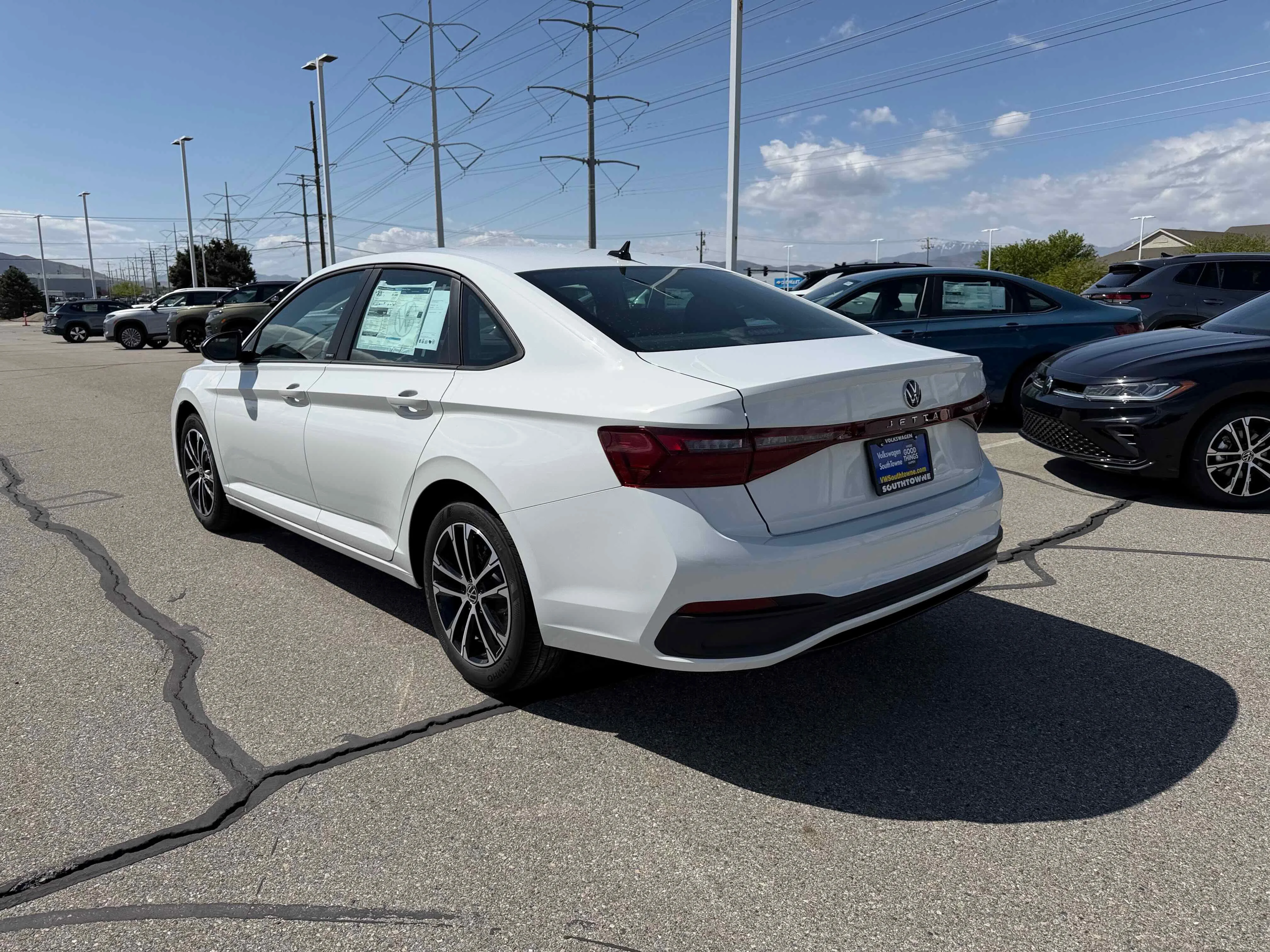 New 2026 Pure White Volkswagen Sport image 3