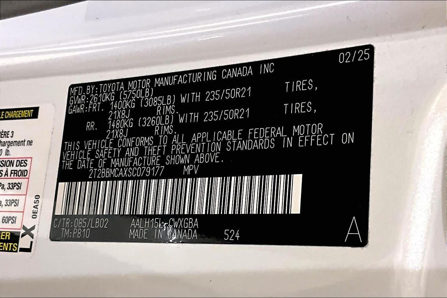 Certified Used 2025 Eminent White Pearl Lexus Premium Plus image 35