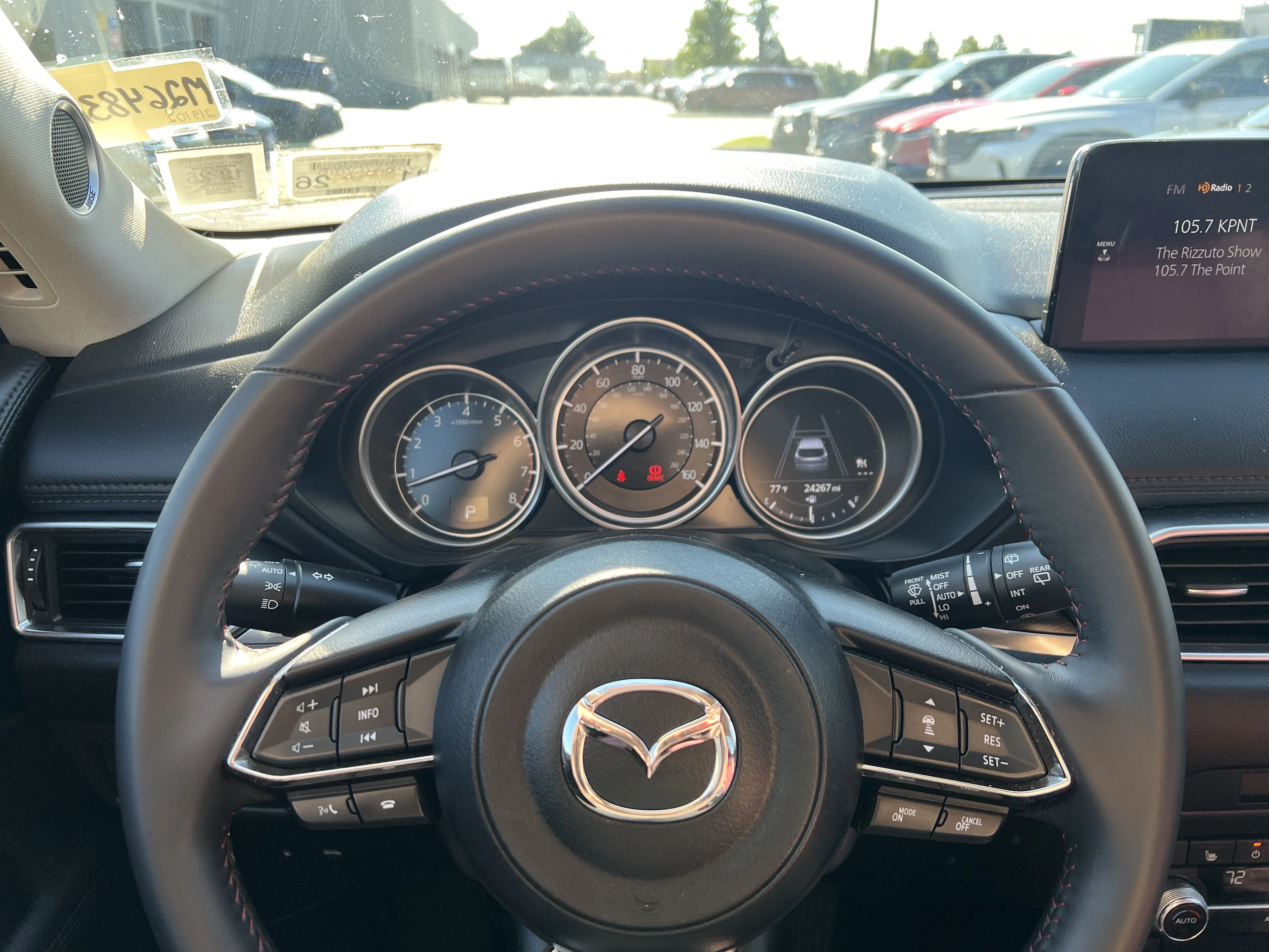 Used 2023 Polymetal Gray Mazda 2.5 S Carbon Edition image 10