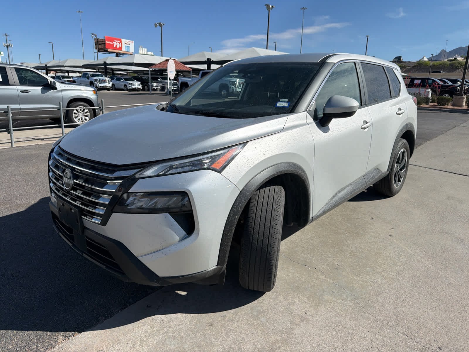 Used 2025 Brilliant Silver Metallic Nissan SV image 5