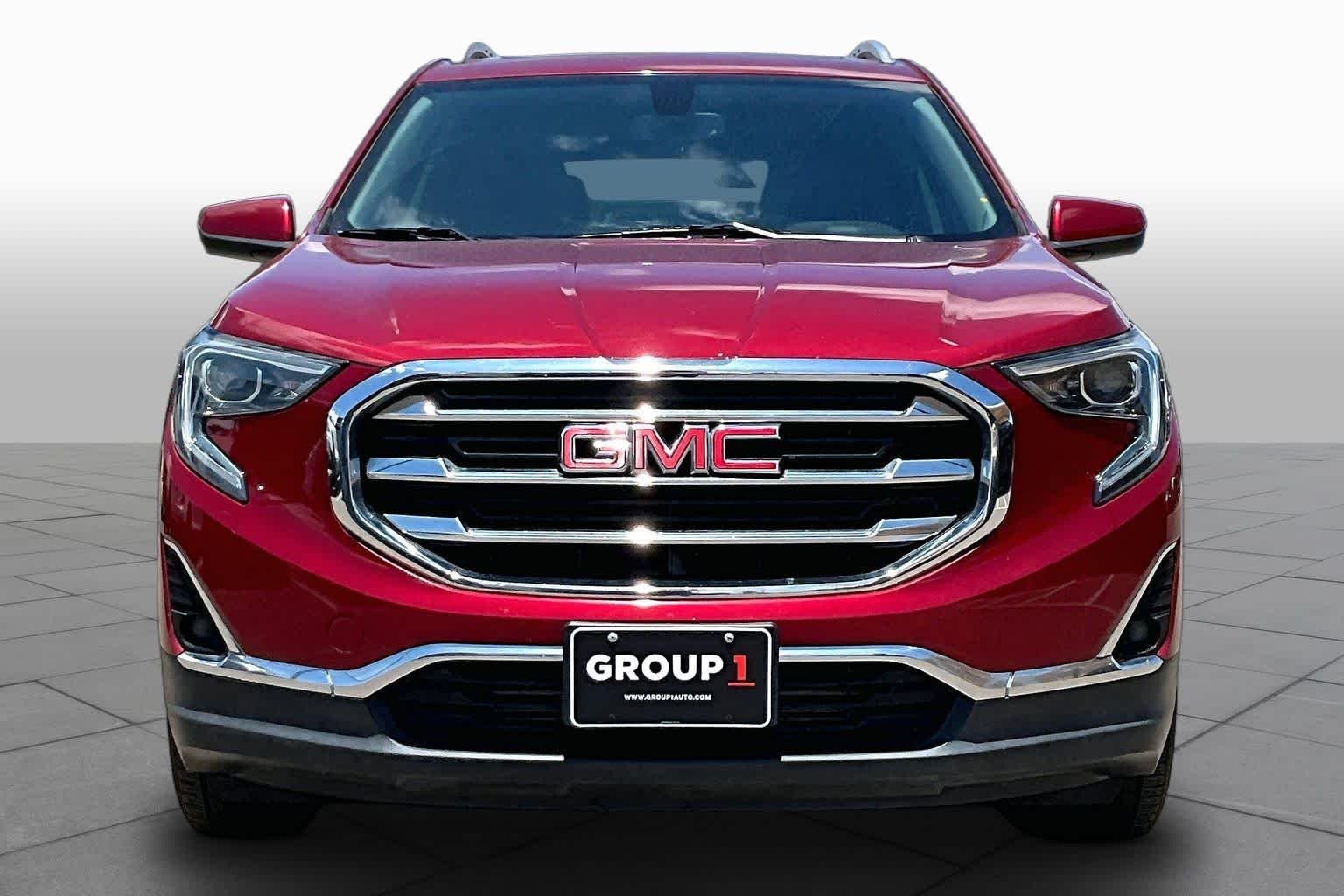 Used 2018 Red Quartz Tintcoat GMC SLT image 4
