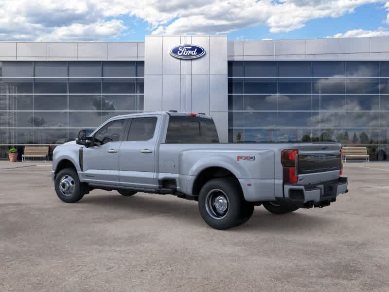 New 2026 Glacier Gray Metallic Tri-Coat Ford F-350 DRW Pickup Platinum image 4