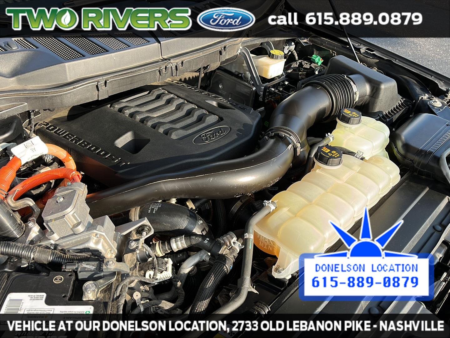 Used 2021 Carbonized Gray Metallic Ford LARIAT image 23