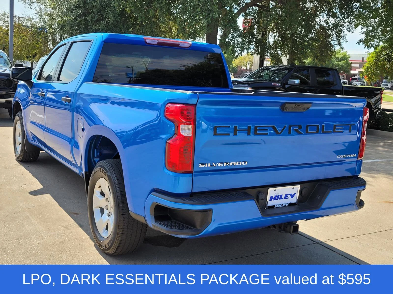 Used 2025 Riptide Blue Metallic Chevrolet Custom image 3
