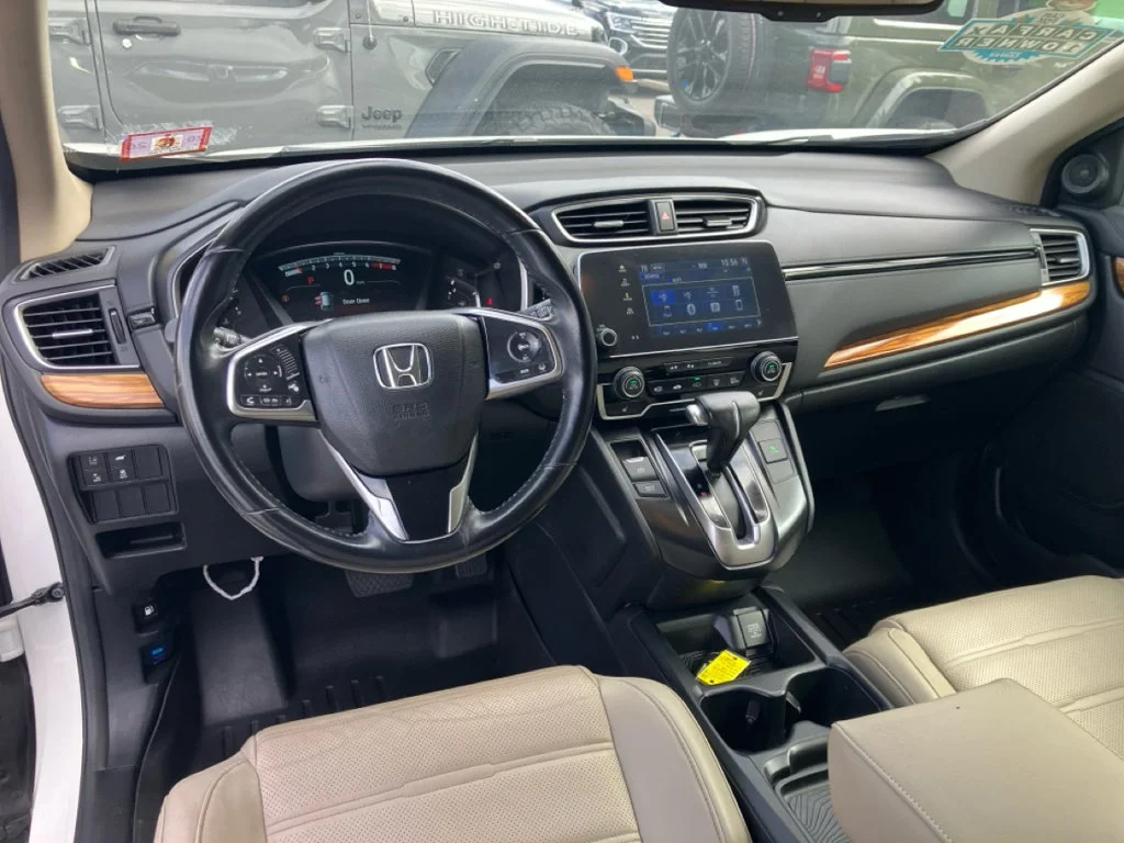 Used 2017 White Diamond Pearl Honda EX-L image 3
