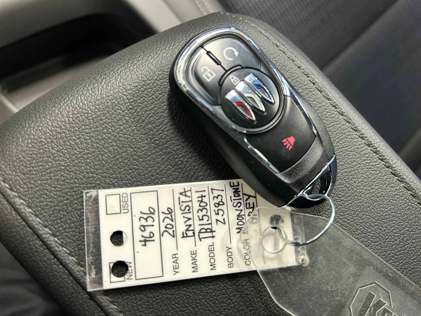 New 2026 Moonstone Grey Metallic Buick Preferred image 23