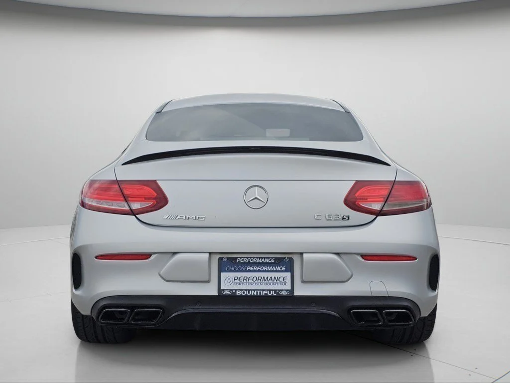 Used 2018 designo Iridium Silver Magno Mercedes-Benz C 63 S AMG® image 27