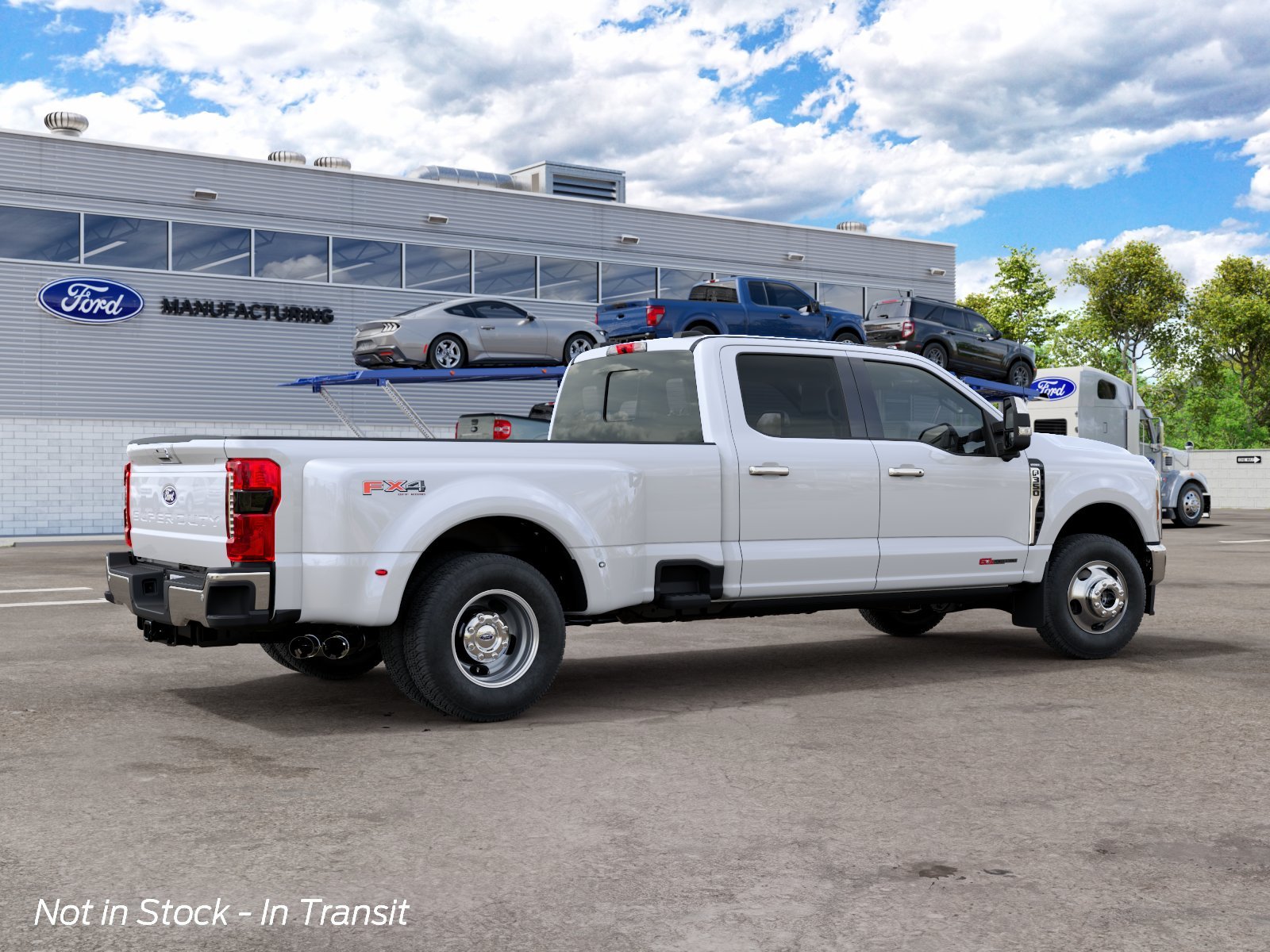 New 2027 Star White Metallic Tri-Coat Ford F-350® Lariat® image 6