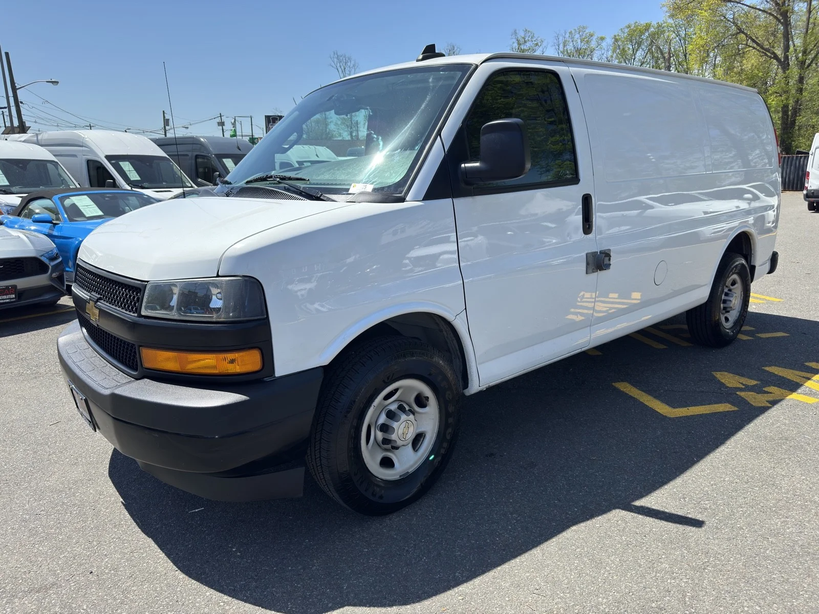 Used 2020 Summit White Chevrolet Work Van 3500 135