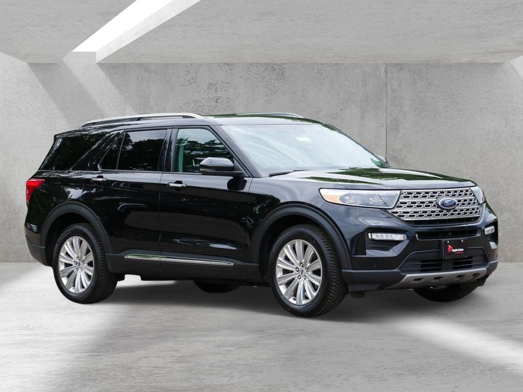 Certified Used 2022 Black Ford Limited image 1