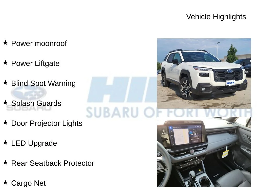 New 2026 CRYSTAL WHITE PEARL Subaru Touring XT image 5