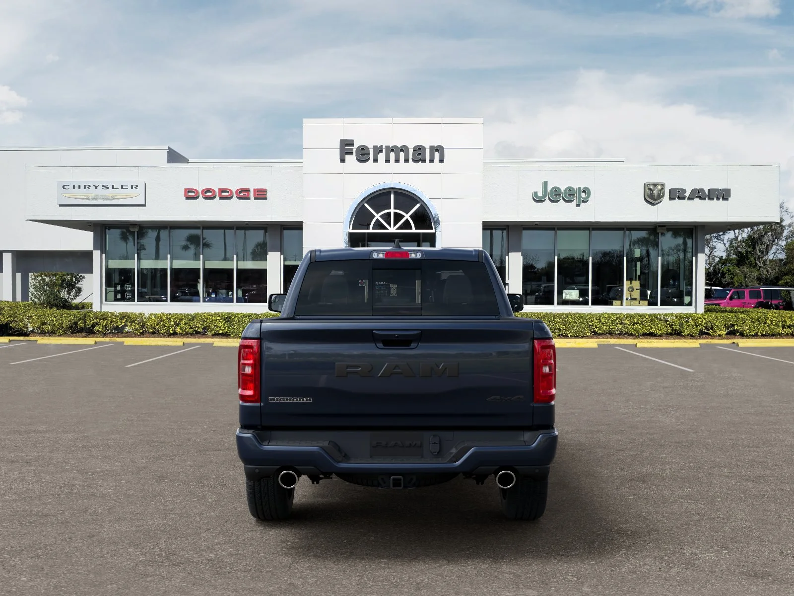 New 2026 Forged Blue Metallic Exterior Paint RAM Big Horn/Lone Star image 38