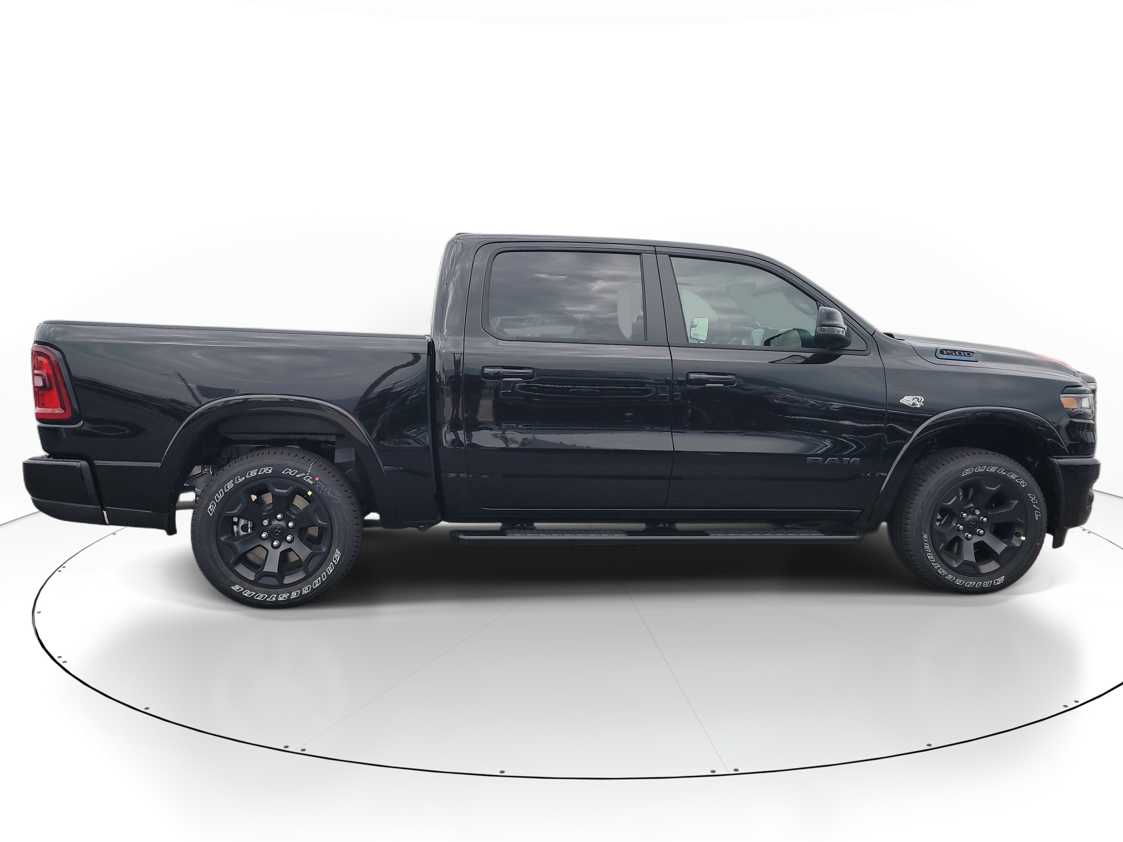 New 2026 Diamond Black Crystal Pearl-Coat Exterior Paint RAM Big Horn image 5