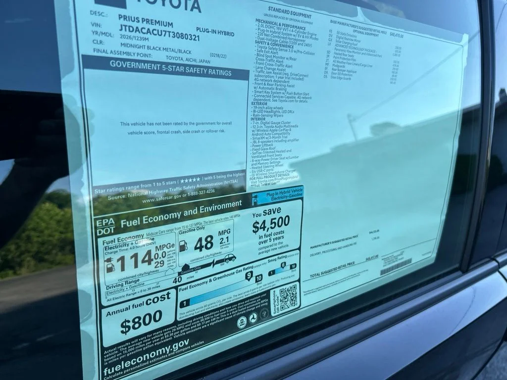 2026 Toyota Prius Plug-in Hybrid XSE Premium - Photo 30