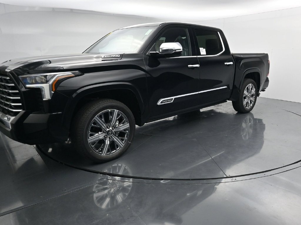 New 2026 Midnight Black Metallic Toyota Tundra Capstone image 4