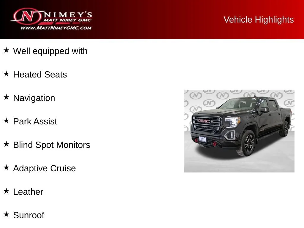 Used 2021 Black GMC AT4 image 5