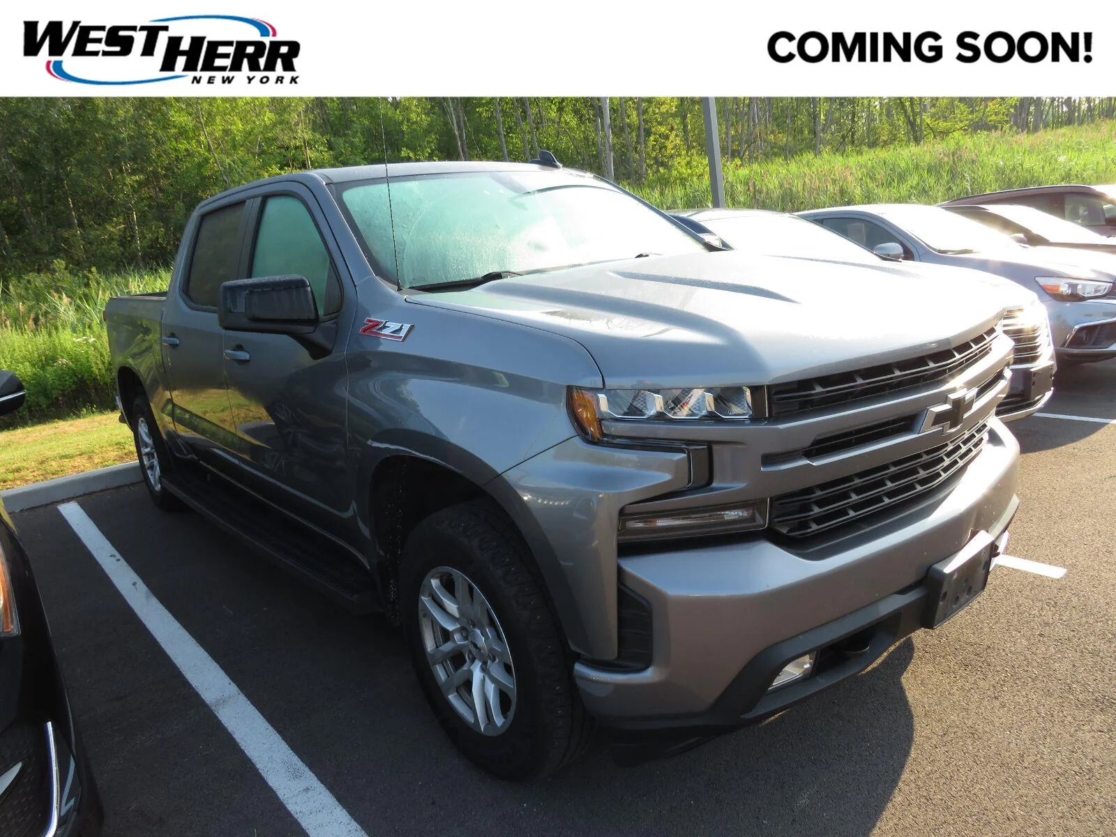 Used 2021 SATIN STEEL METALLIC Chevrolet RST image 1