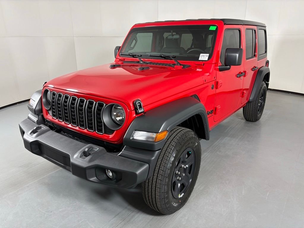 New 2026 Firecracker Red Clear-Coat Exterior Paint Jeep Sport image 4