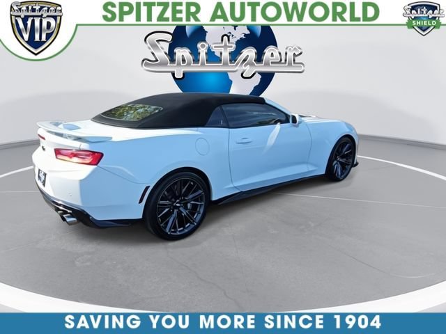 Used 2017 SUMMIT WHITE Chevrolet ZL1 image 8