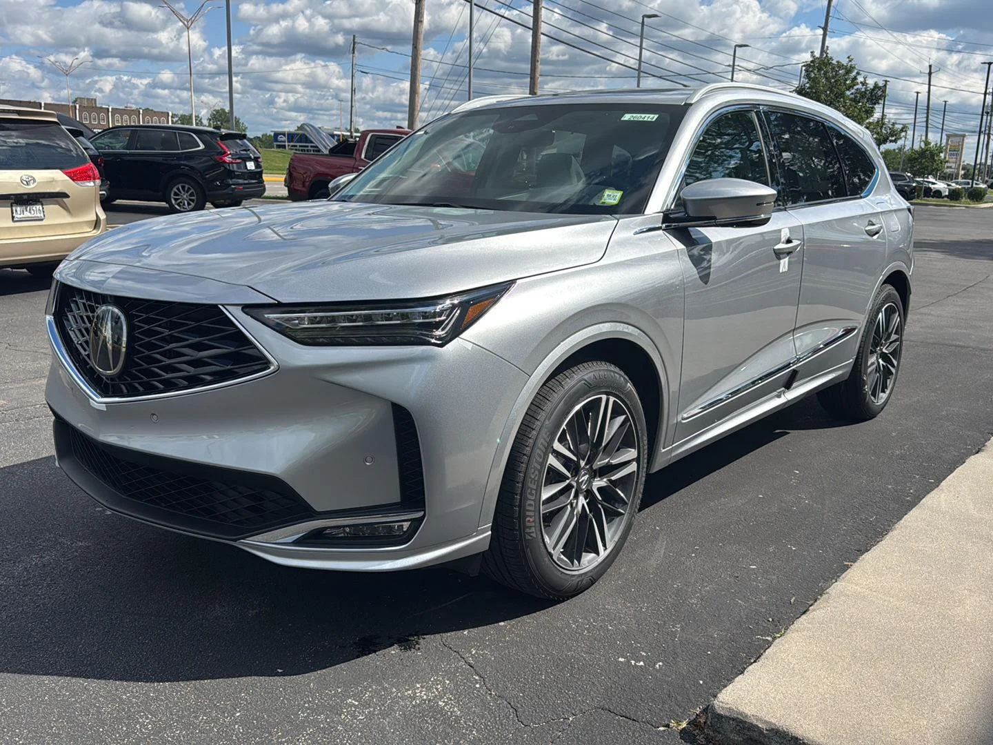 New 2026 Solar Silver Metallic Acura SH-AWD w/Advance image 4