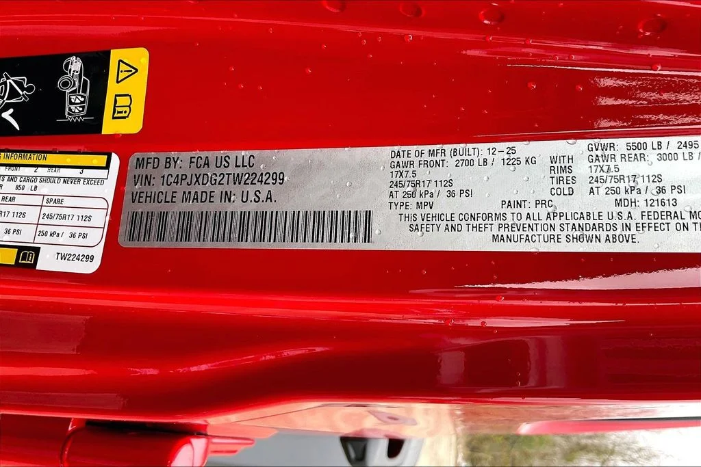 New 2026 Jeep Wrangler Sport S 4D Sport Utility