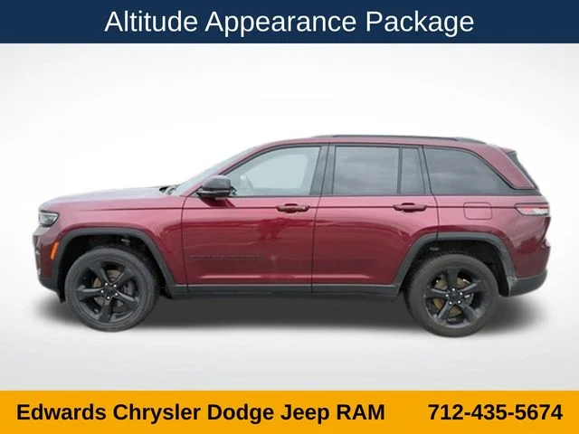 Certified Used 2023 Red Jeep Altitude X image 4