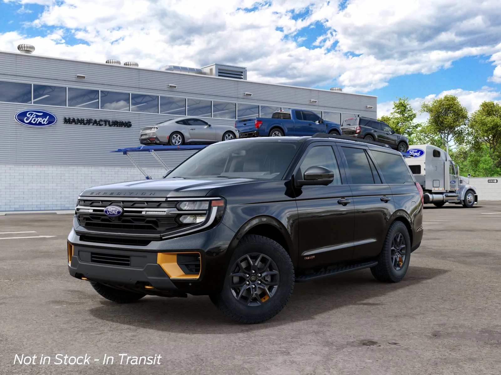 New 2027 Agate Black Metallic Ford Tremor image 2
